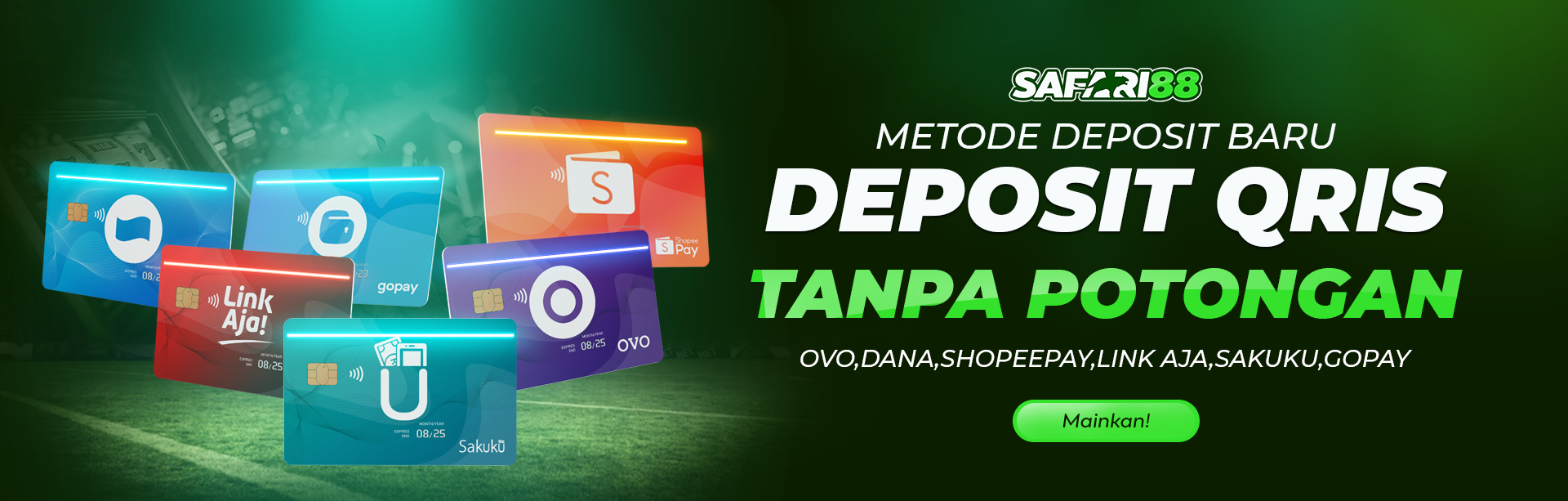 DEPOSIT E-MONEY TANPA POTONGAN