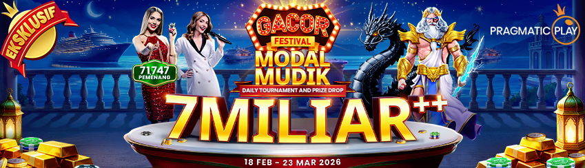 PP LIVE CASINO - GACOR FESTIVAL: MODAL MUDIK LIVE CASINO TURNAMEN